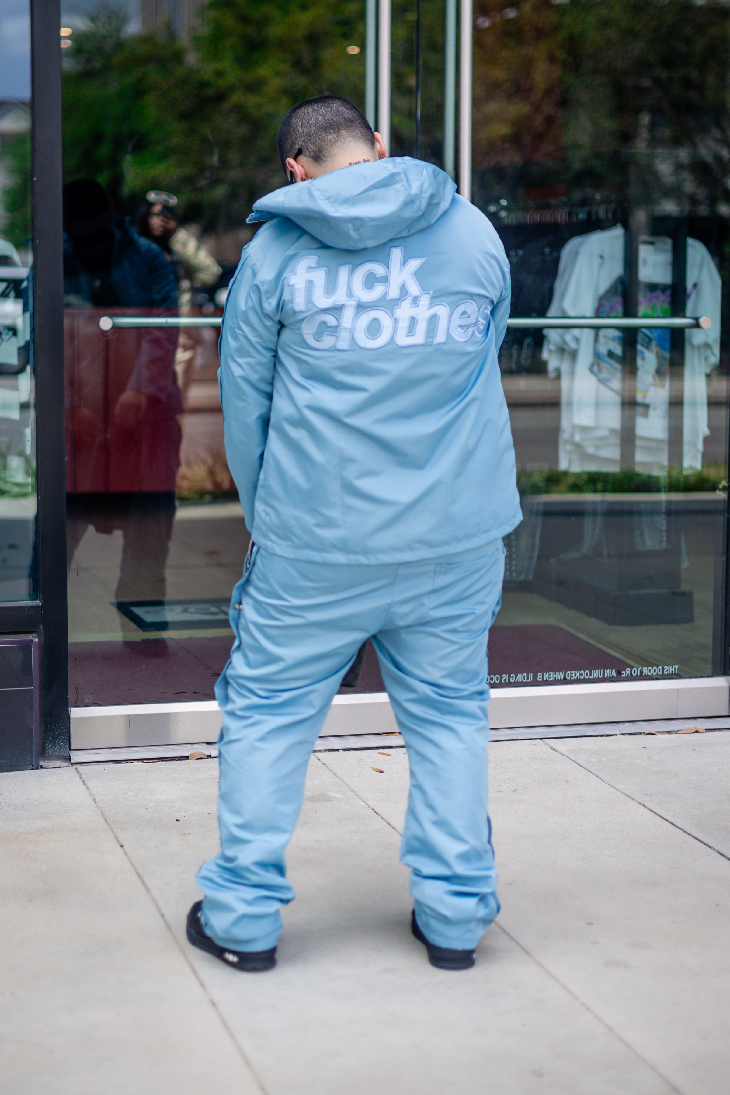FC WINDBREAKER SET GLACIER BLUE