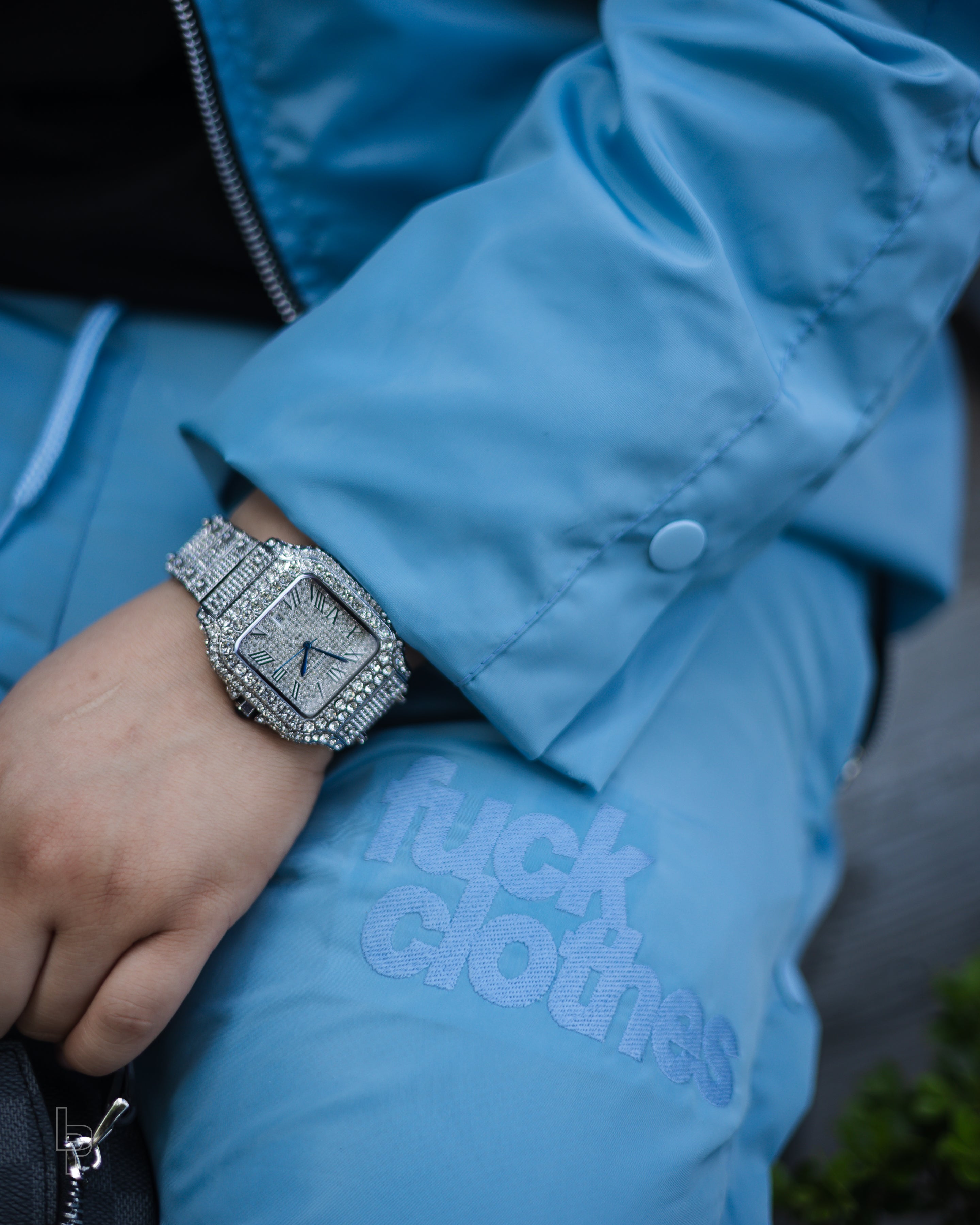 FC WINDBREAKER SET GLACIER BLUE