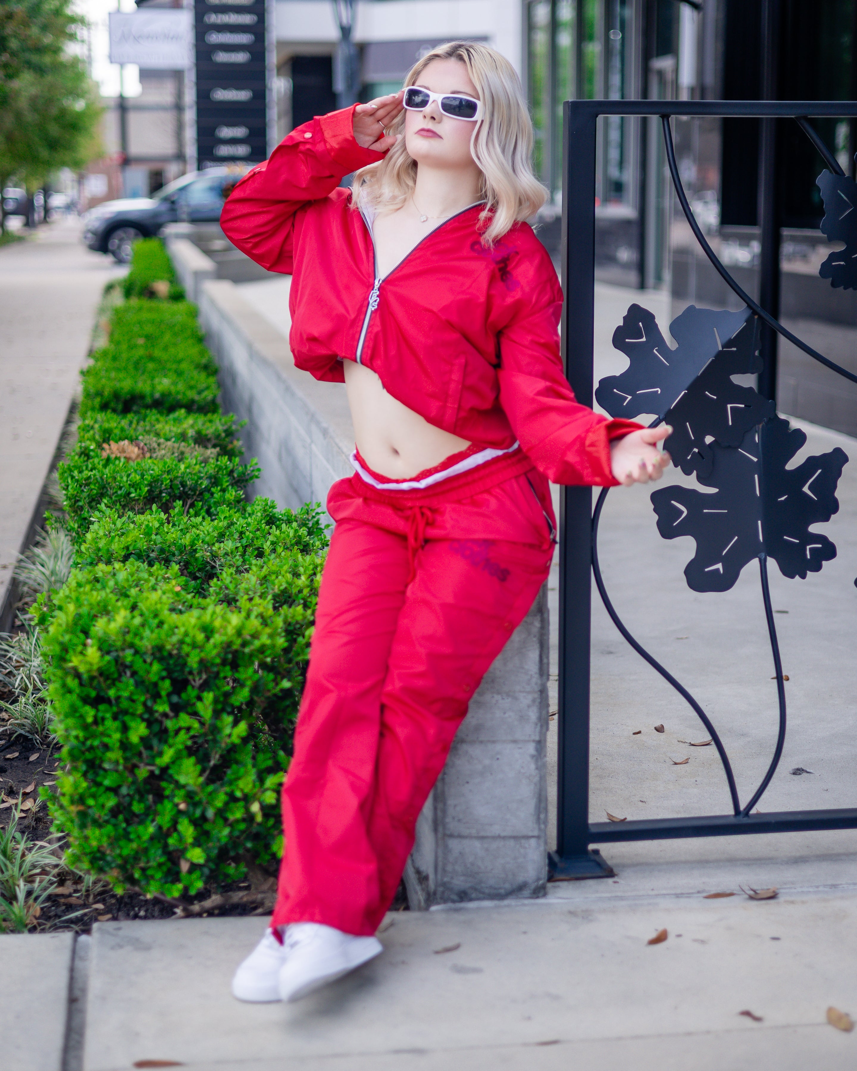 FC WINDBREAKER SET RED