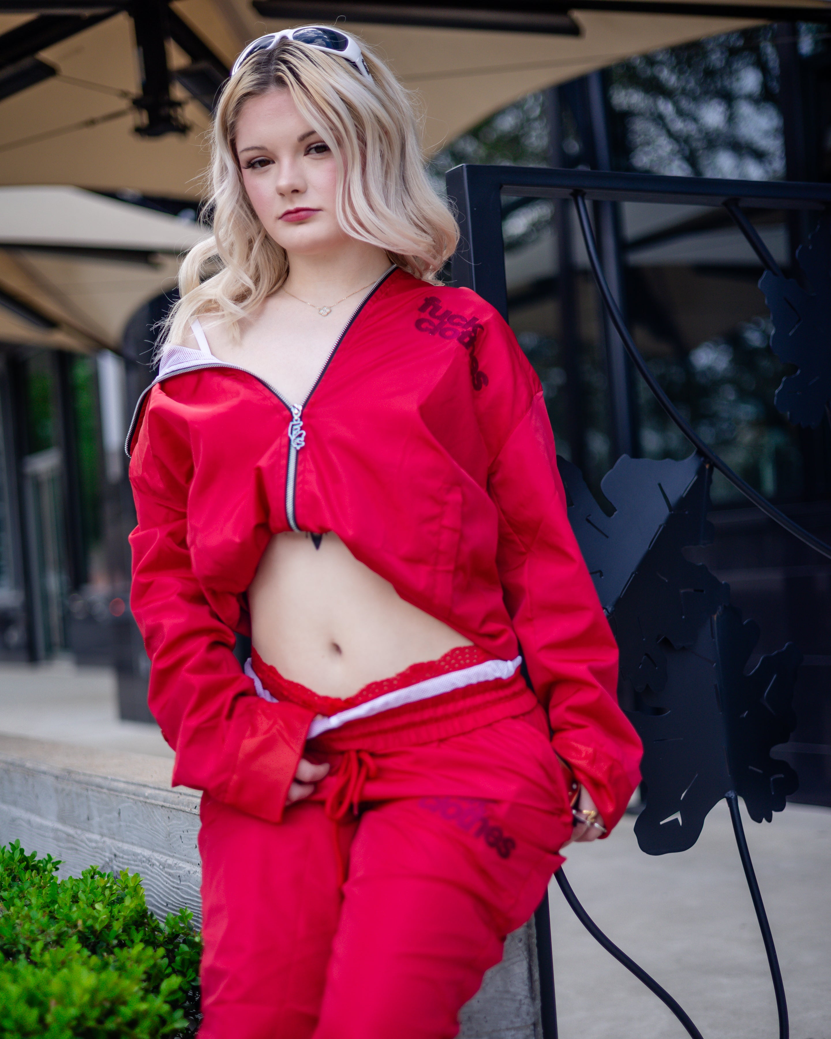 FC WINDBREAKER SET RED