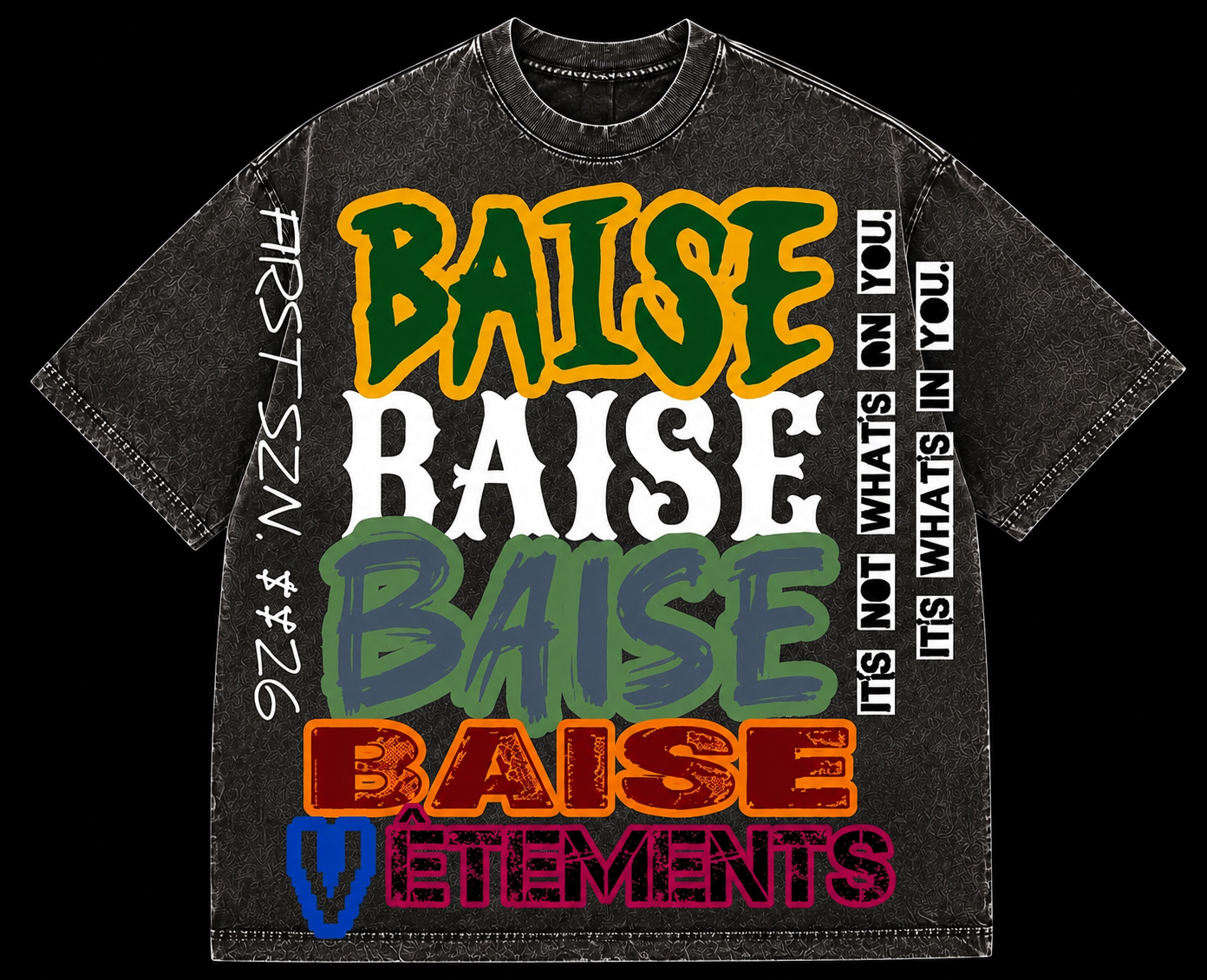 BAISE VêTEMENTS CHARCOAL PREORDER