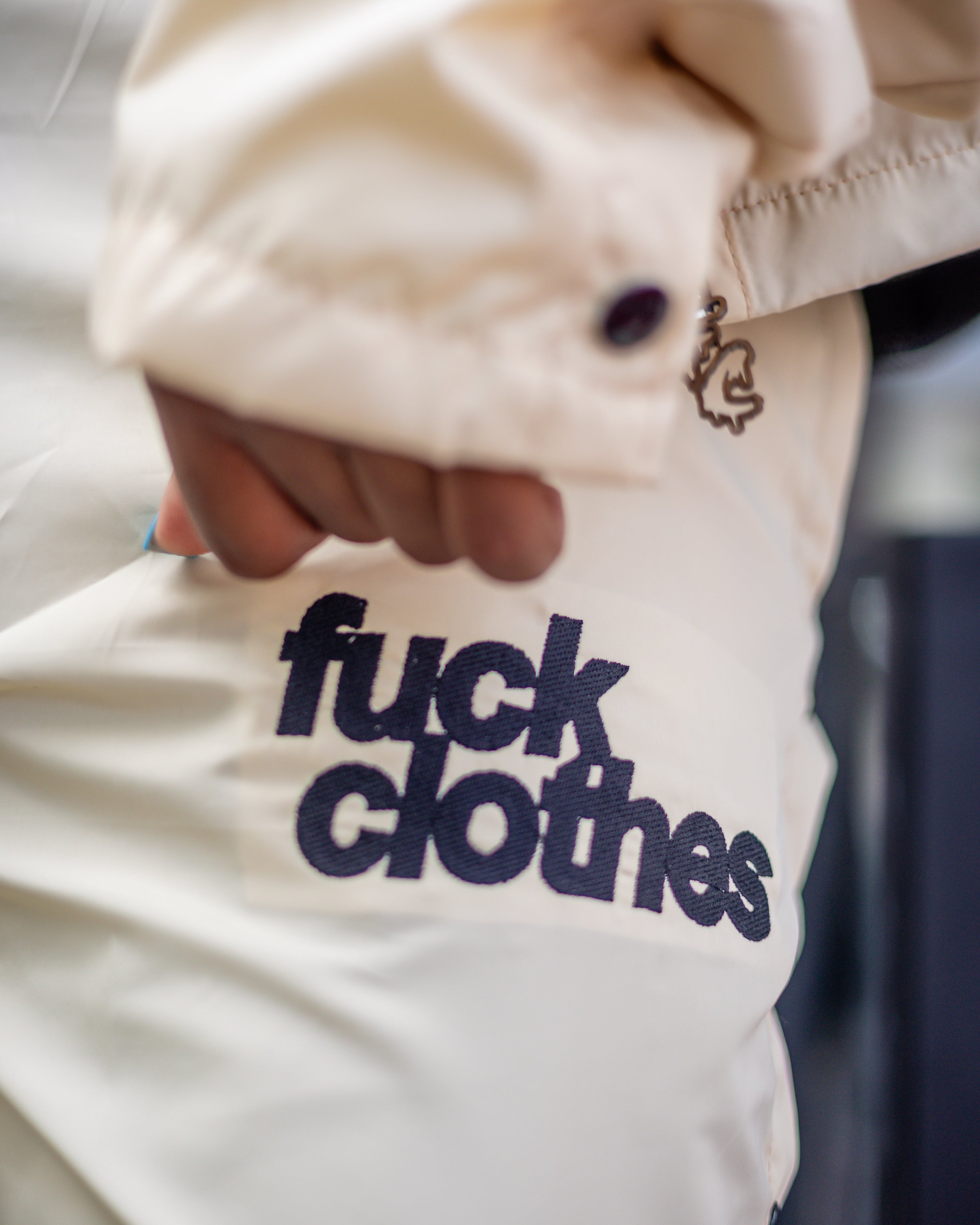 FC WINDBREAKER SET OFF WHITE