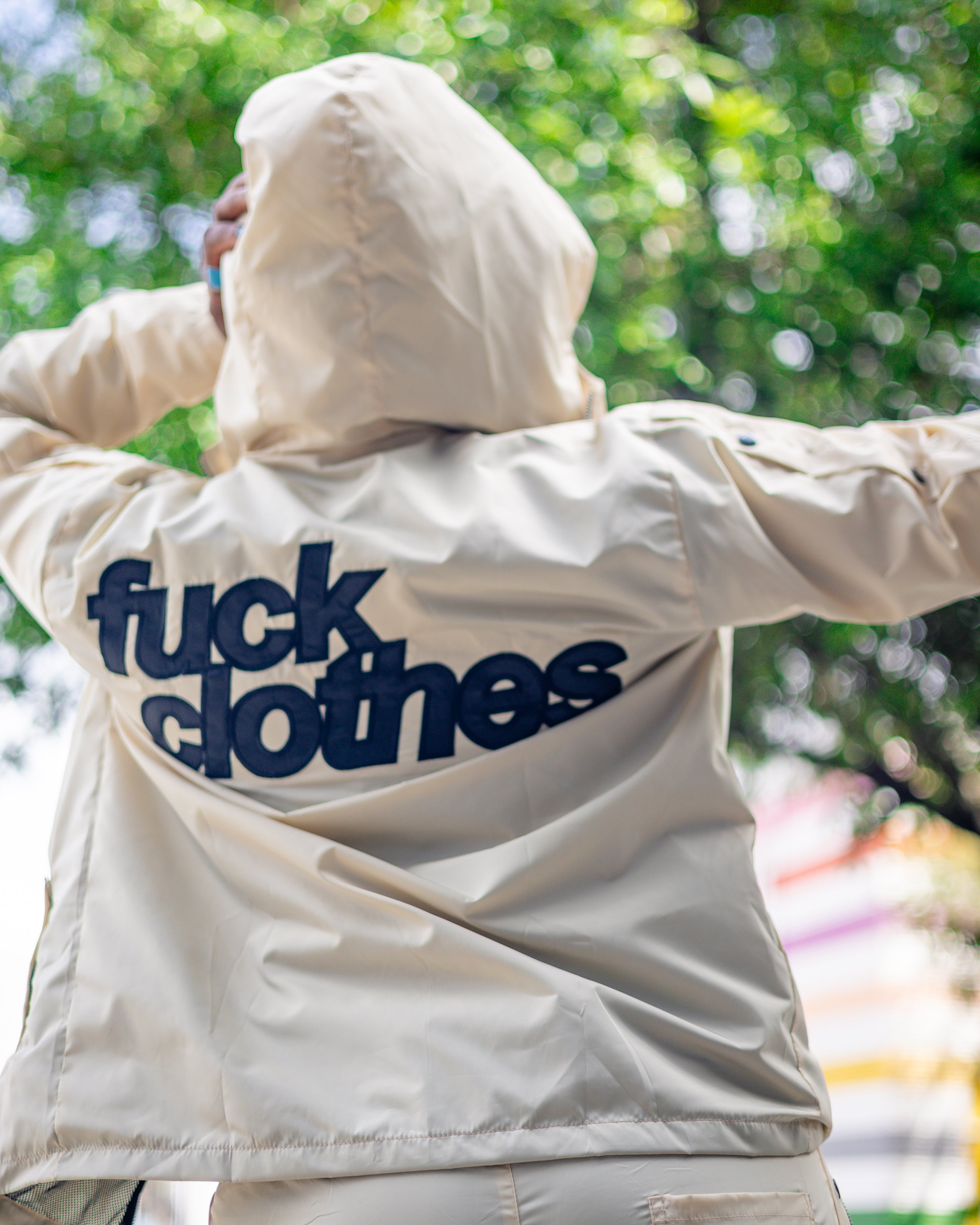 FC WINDBREAKER SET OFF WHITE