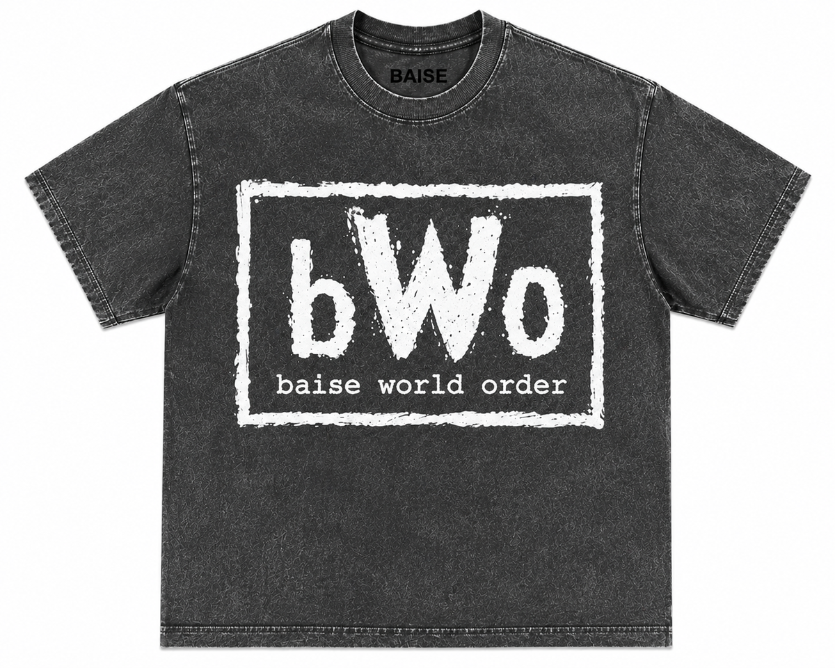 BAISED WORLD ORDER CHARCOAL
