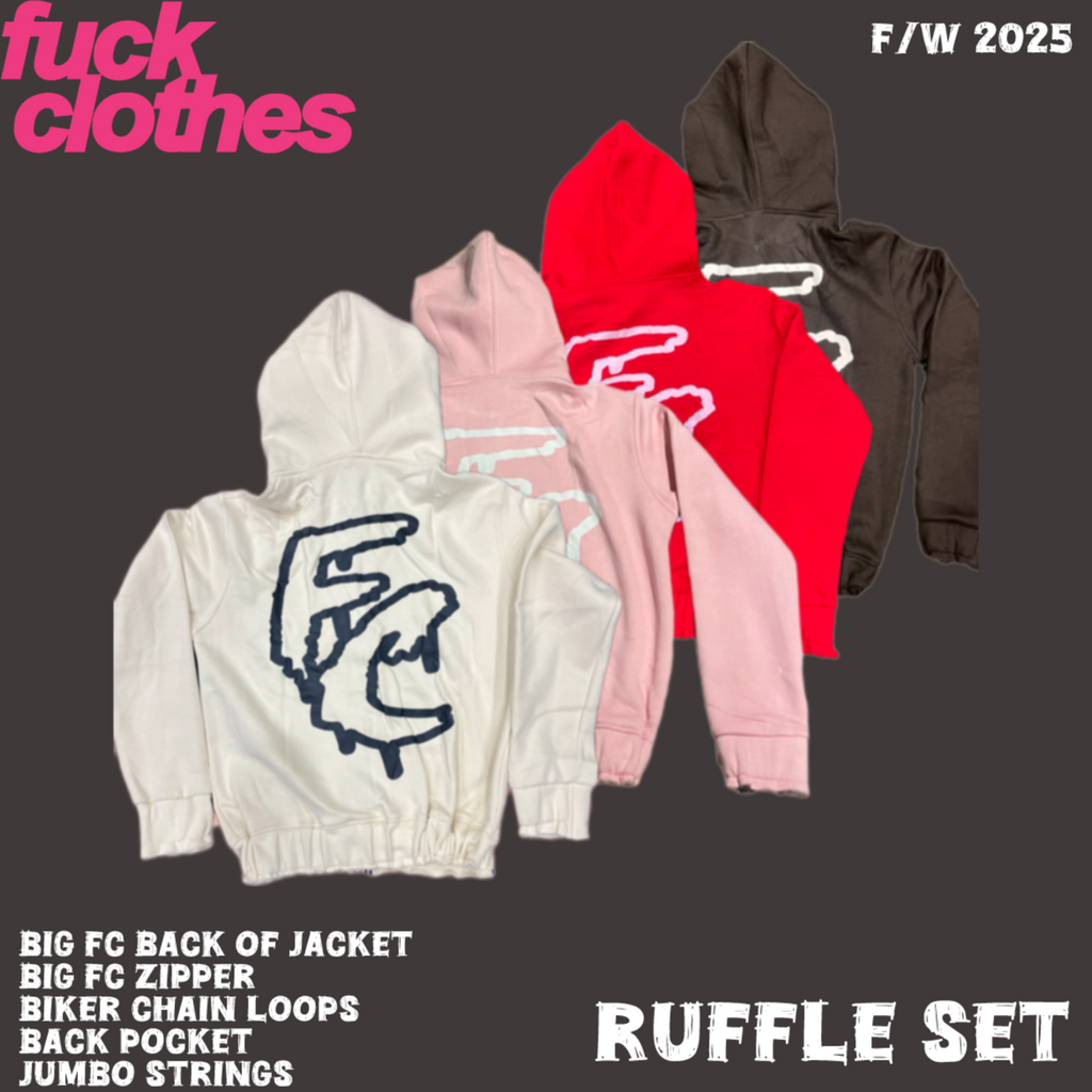 Fuck Clothes Ruffle Set