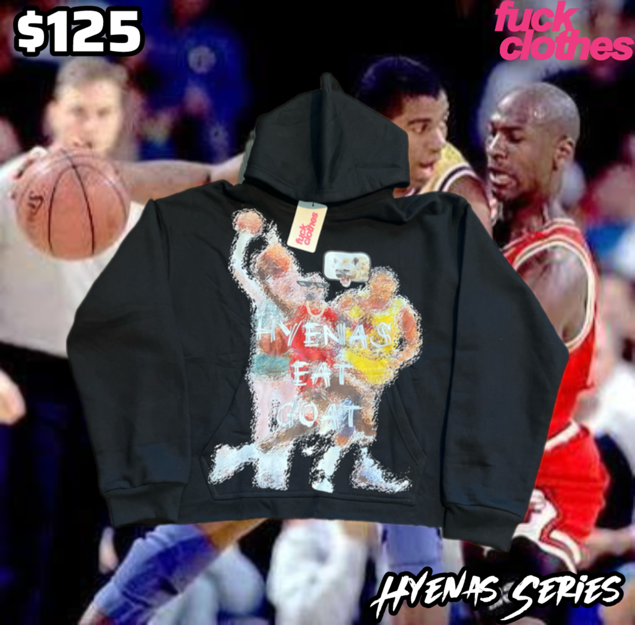 Hyenas Eat Goat Hoodie