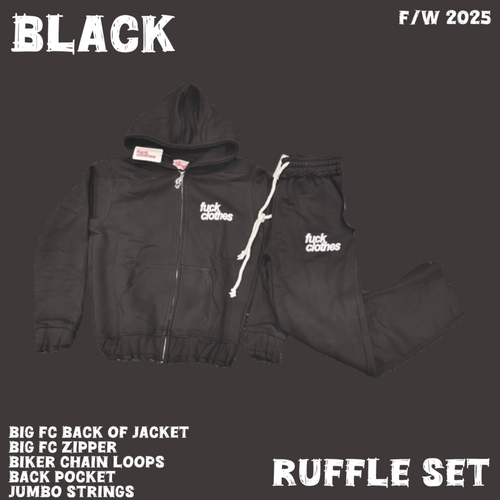 Fuck Clothes Ruffle Set