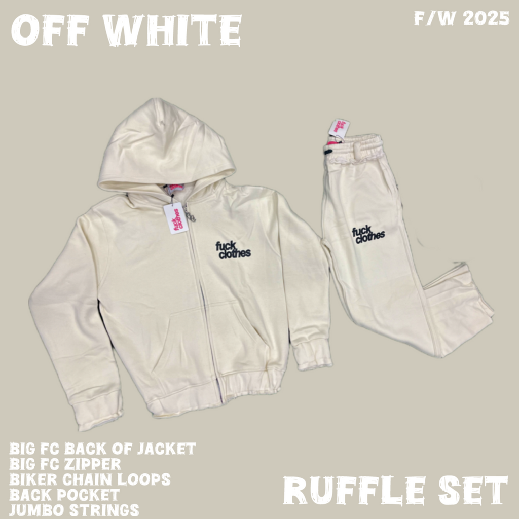 Fuck Clothes Ruffle Set