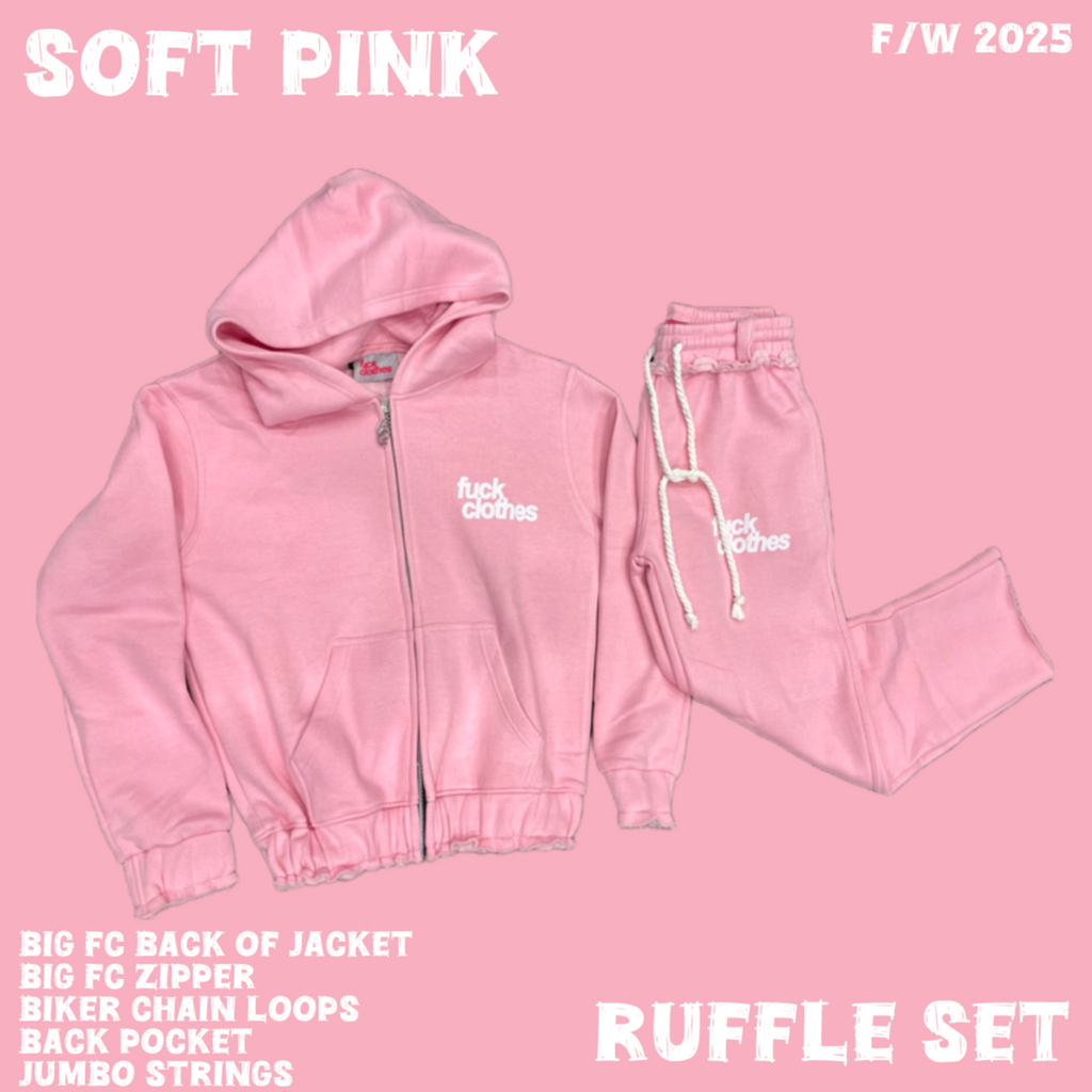 Fuck Clothes Ruffle Set